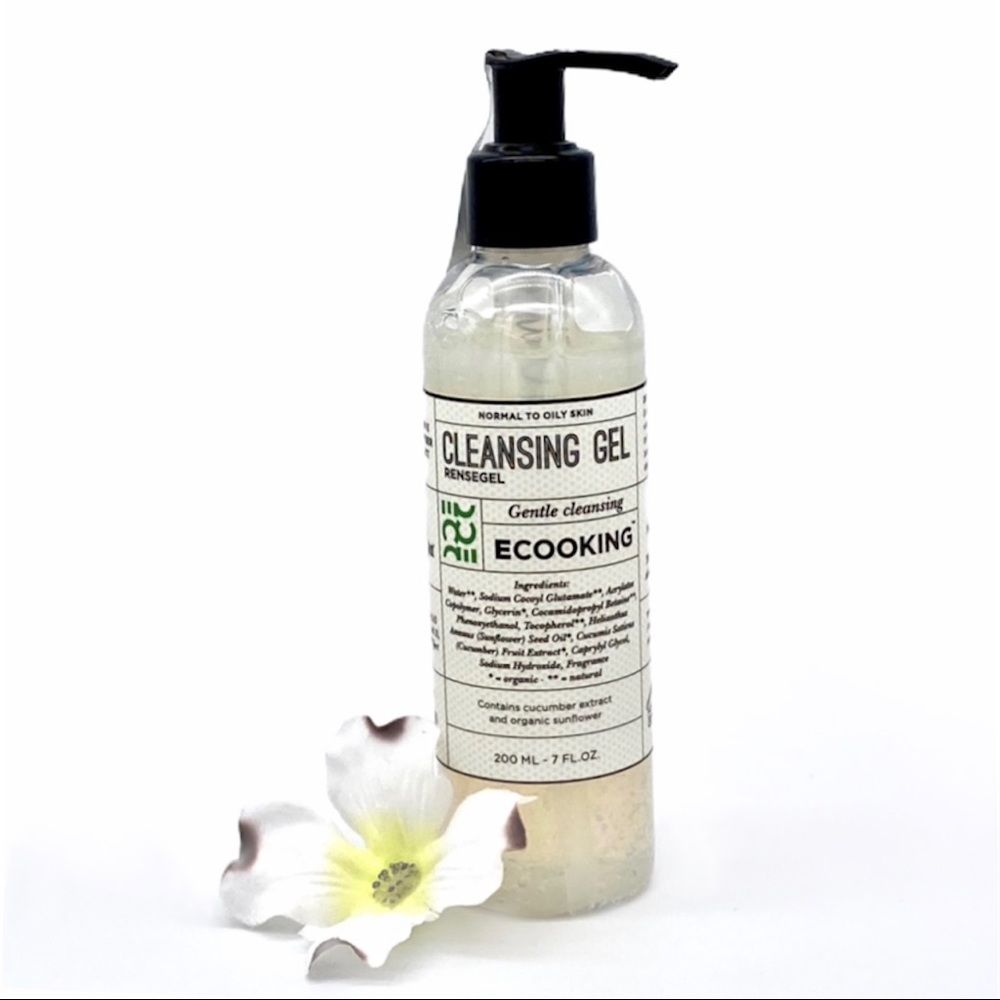NWT ECooking Gentle Cleansing Gel, 200ml / 7 oz